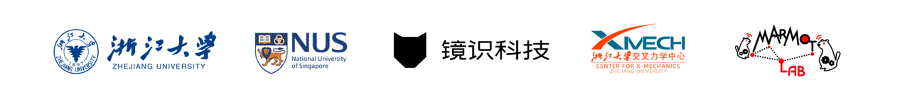 Zhejiang University, National University of Singapore, MirrorMe Technology, Center for X-Mechanics, and MARMot Lab
